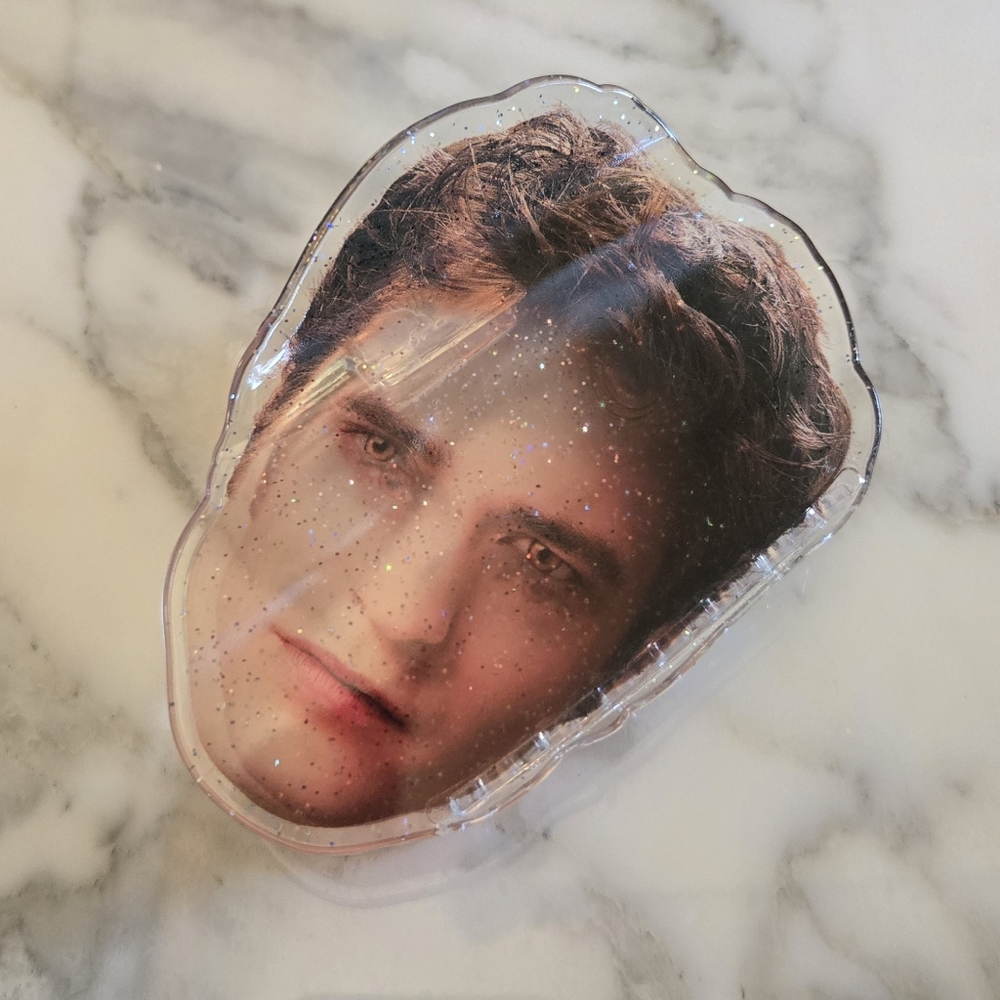 Team Edward (Cursed) Hair Clip